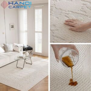 Thảm sàn chống trượt phong cách tối giản
