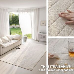 Thảm sàn chống trượt phong cách tối giản có điểm gì nổi bật
