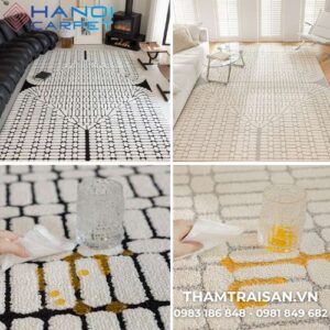 Thảm trượt nước PXBL2-16 họa tiết zigzag