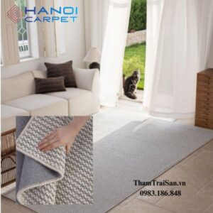 Thảm dạ thô đế cotton