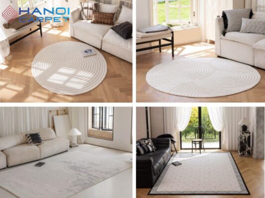 Thảm Hanoi Carpet cung cấp mẫu thảm 3x4m trải phòng khách đa dạng mẫu mã