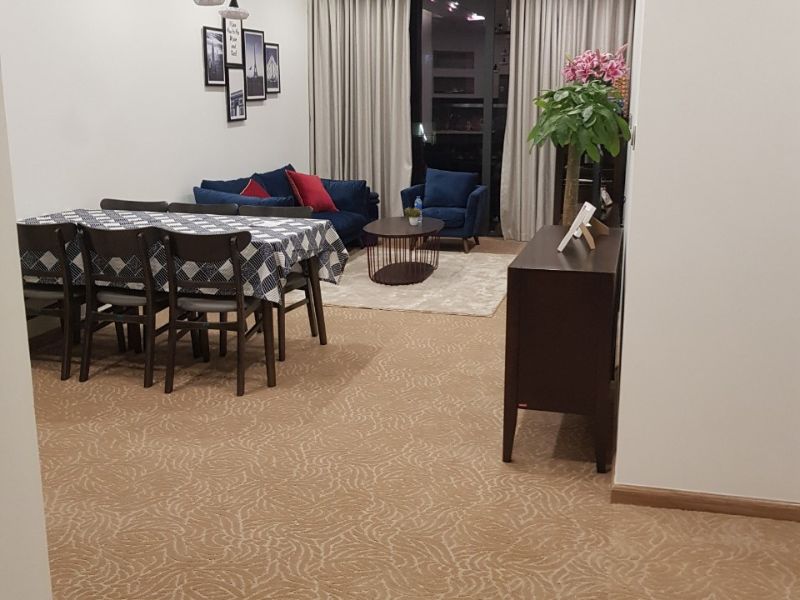 Kích thước thảm tùy theo sở thích trang trí của gia chủ