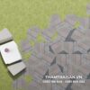 Thảm tấm đế cao su Hexa của Hanoi Carpet