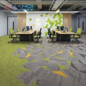 Thảm tấm đế cao su Hexa tư Hanoi Carpet