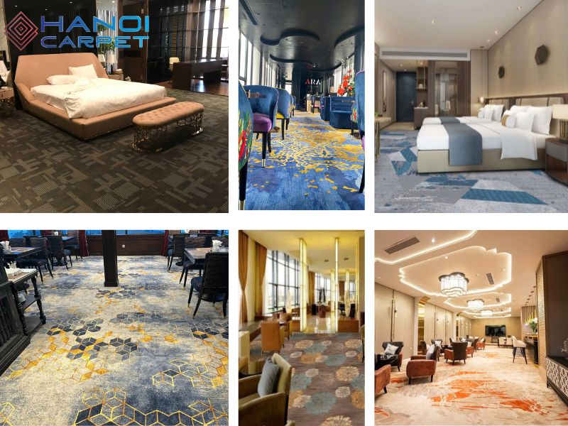 Mẫu thảm cho nhà hàng khách sạn đẹp
