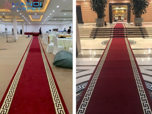 Thảm đỏ sự kiện, hội trường