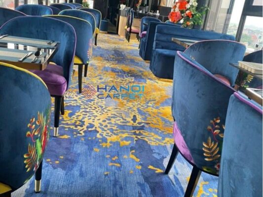 Công trình thảm tại Aurora Central Hotel – 53 Hàng Chiếu.