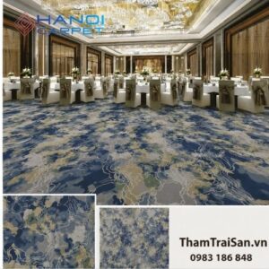 Thảm axminster trải nhà hàng, khách sạn K18
