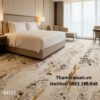 Thảm nylon in trang trí phòng ngủ khách sạn mã K4133