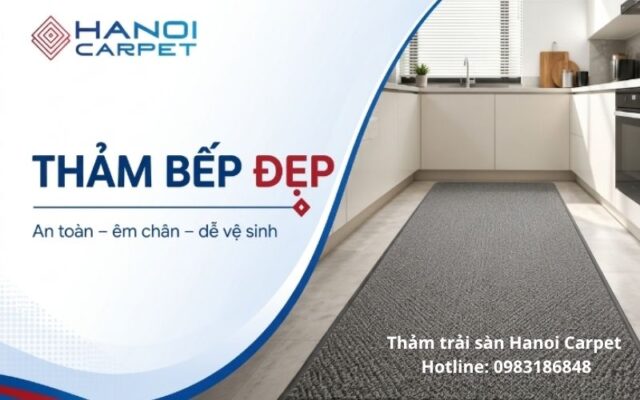 Top mẫu thảm bếp đẹp, sang trọng