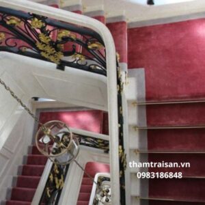 Thảm len cầu thang Axminster