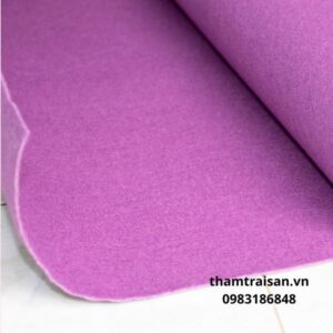 Thảm nỉ màu tím