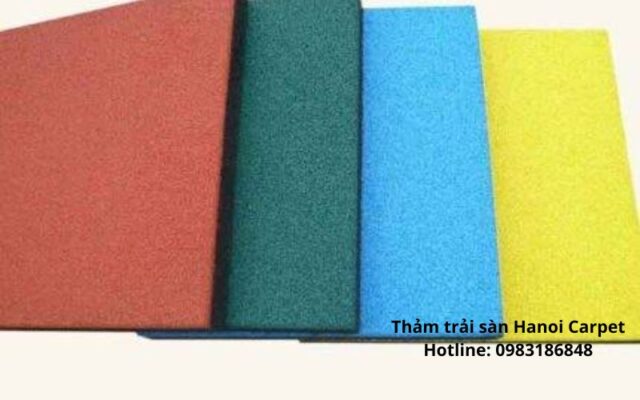 Thảm tiêu âm đa dạng màu sắc