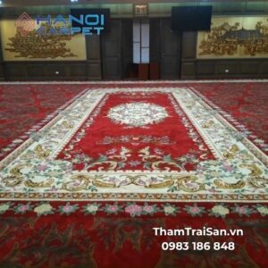 Thảm hội trường họa tiết hoa văn sang trọng