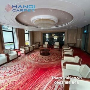 Những ưu điểm nổi bật của thảm khánh tiết đỏ