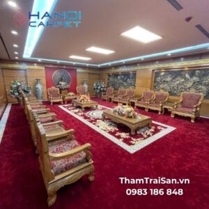 Thảm khánh tiết phòng họp trang trọng