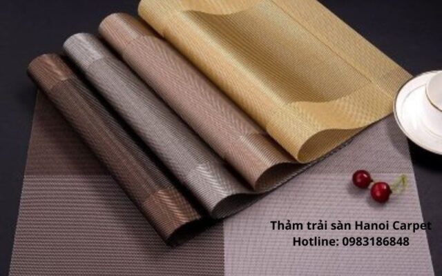 Chọn kích thảm cho bàn ăn