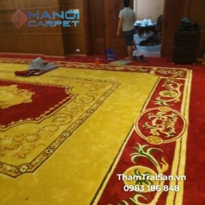 Đặc điểm nổi bật của thảm sảnh lớn họa tiết hoa văn