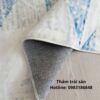 Họa tiết thảm sofa len nhung SFLN08