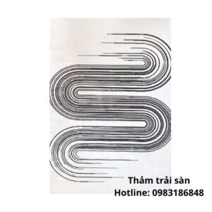 Họa tiết thảm sofa len nhung SFLN11